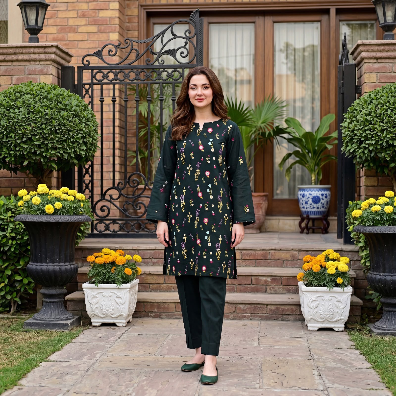 LAAM – Premium 2PC Embroidered Lawn Collection