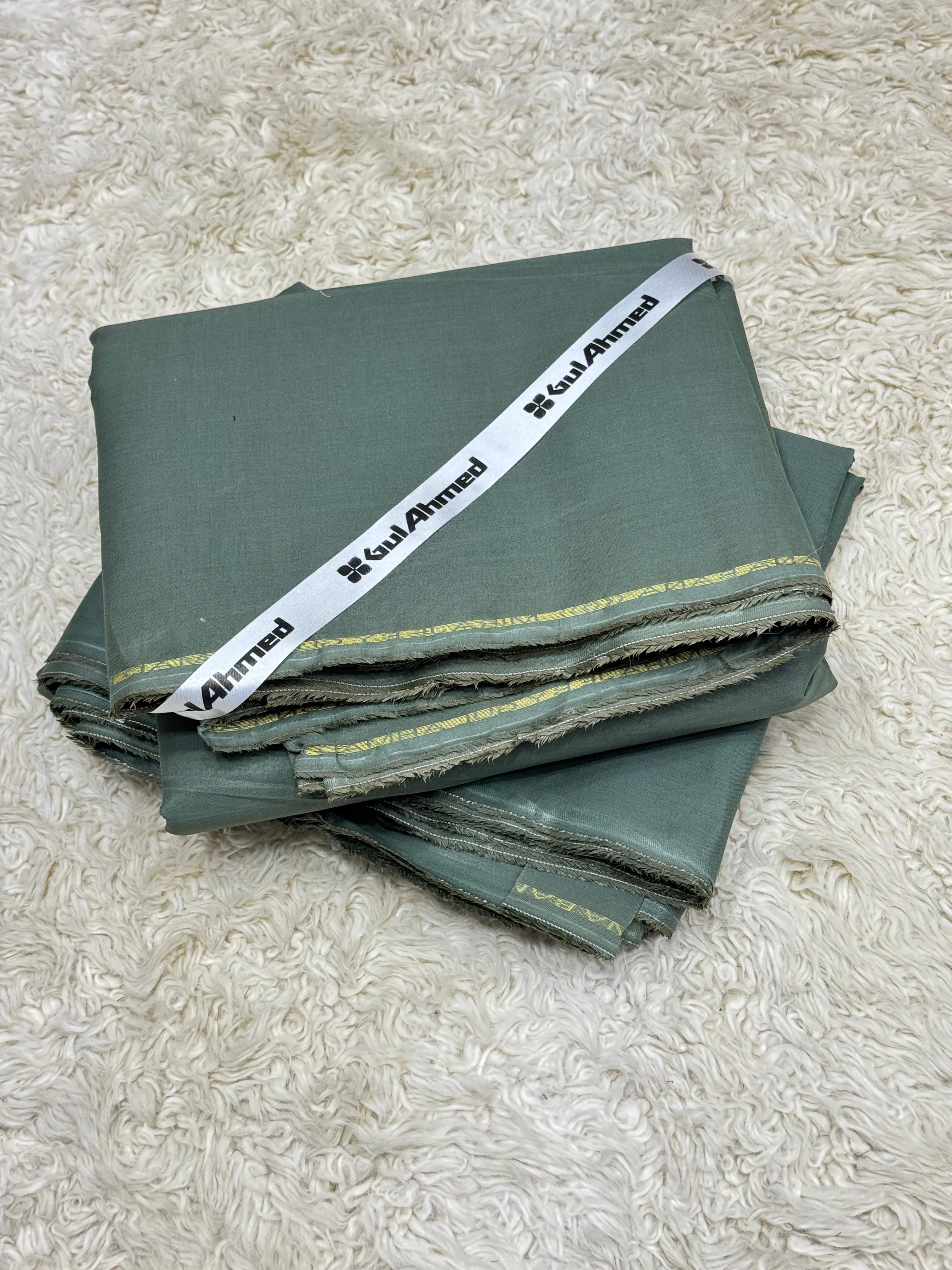 💎 GUL AHMED – Silver Finish Semi Hard Cotton Collection 💎