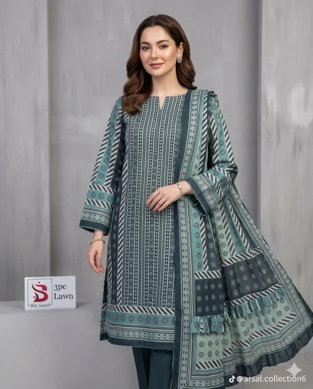 ✨ Bin Saeed Lawn Collection ✨