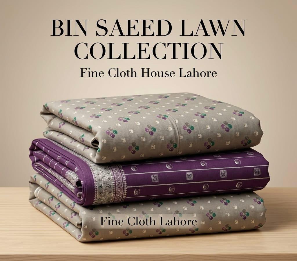 ✨ Bin Saeed Lawn Collection ✨