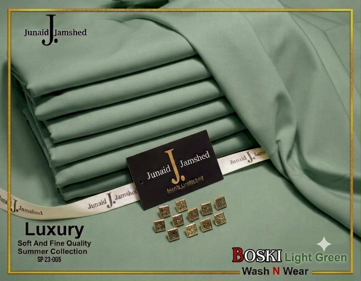 💎 Four Seasons 2026 – J. Junaid Jamshed Style Wash & Wear Boski 💎