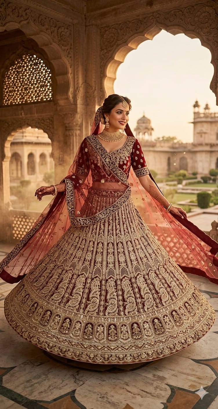 indian most demanding lengha