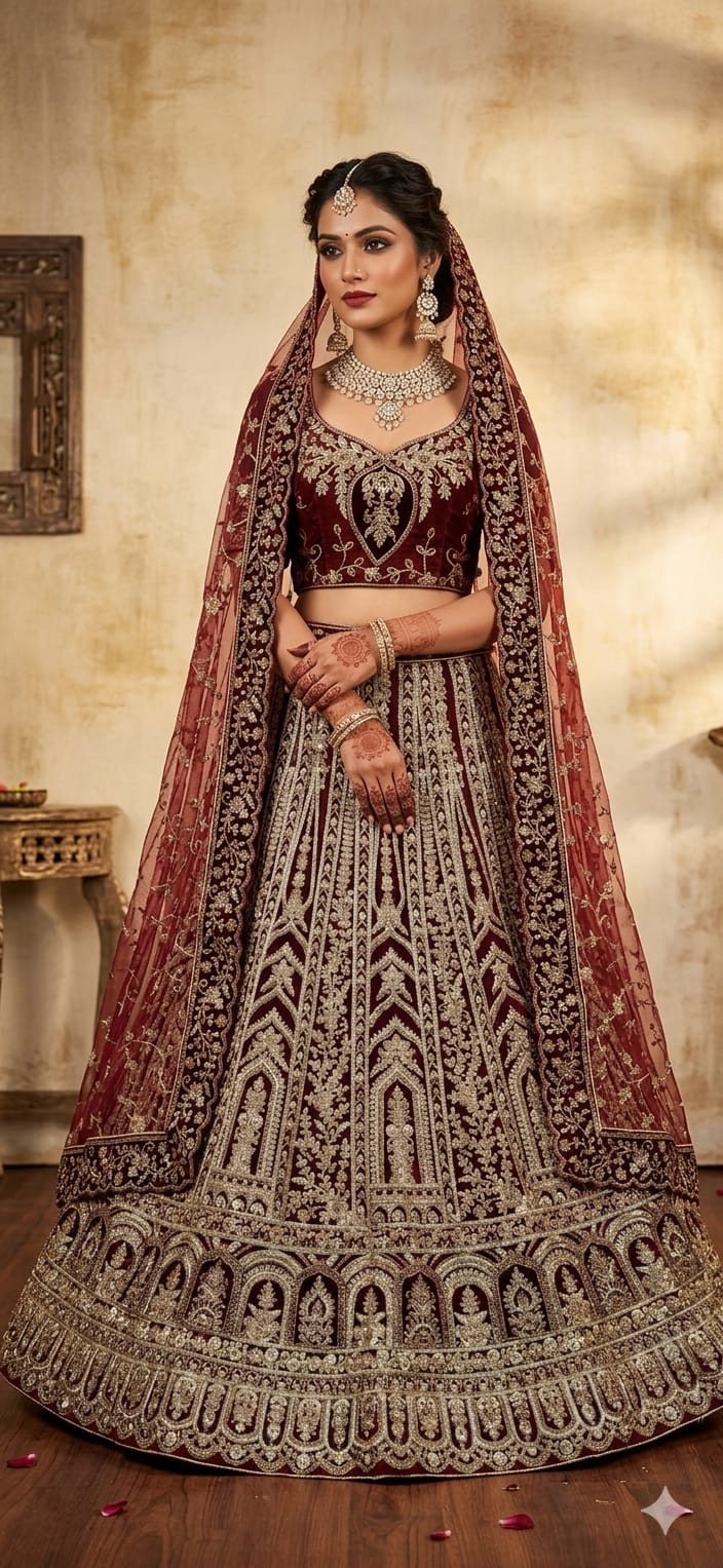 indian most demanding lengha