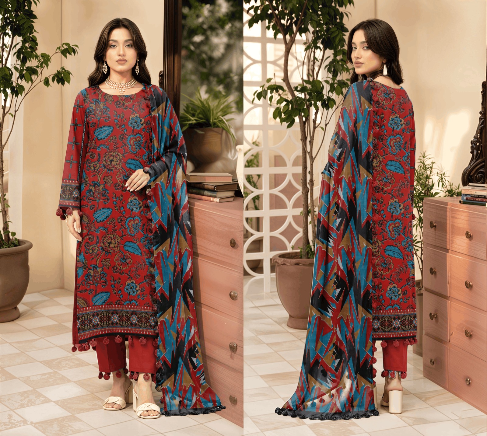 Bismil By Emirah Printed Lawn – Vol #28 🌸