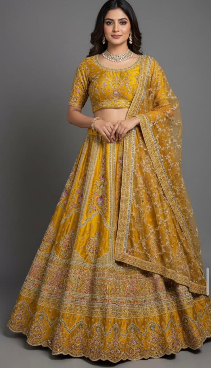 Premium Embroidered Formal Lehenga Collection