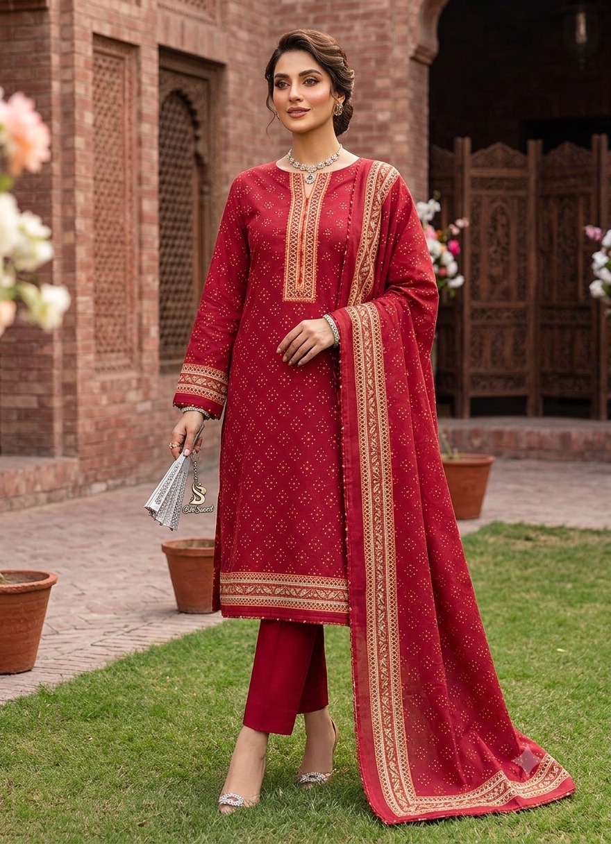 🌺 BIN SAEED LAWN COLLECTION 2026 🌺