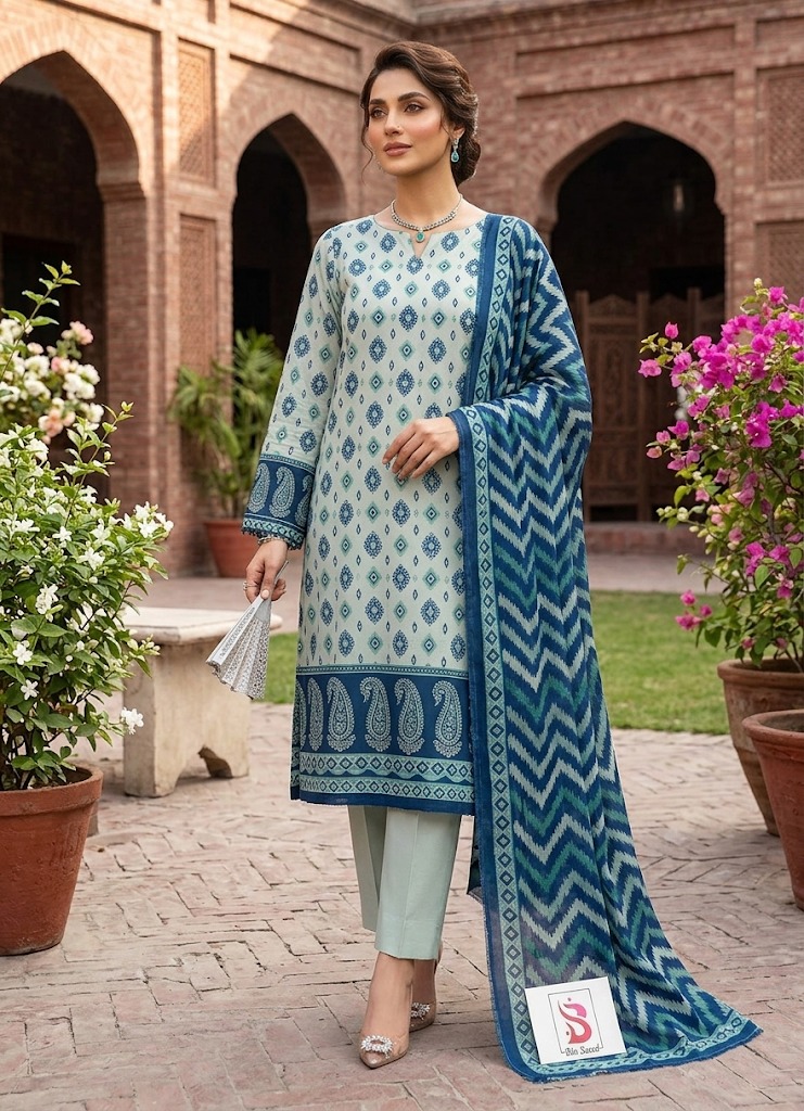 🌺 BIN SAEED LAWN COLLECTION 2026 🌺