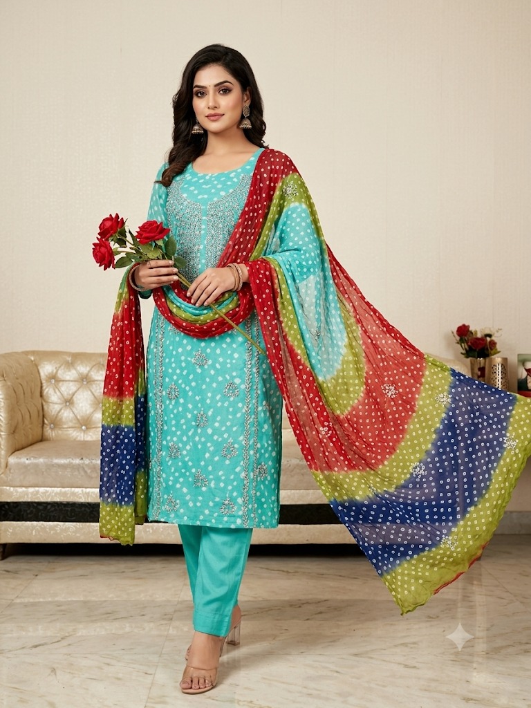 💖 NEW COLLECTION – Handmade Chunri Maroori Gota Work 💖