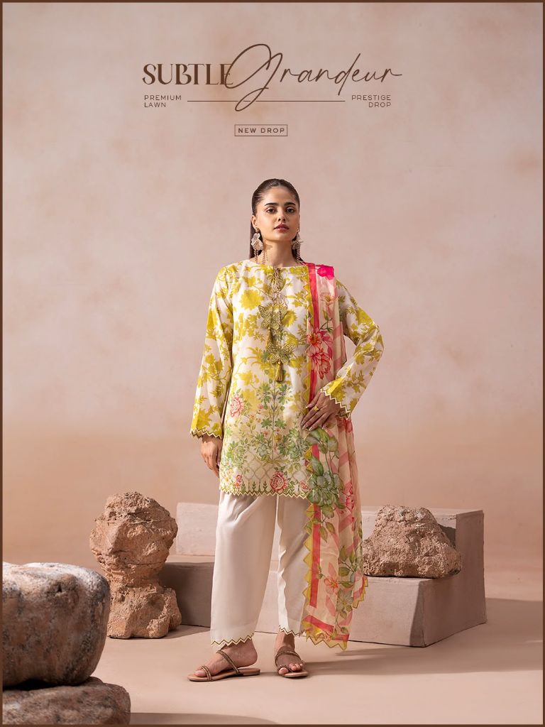 Subtle Grandeur – Yellow Meadow Floral
